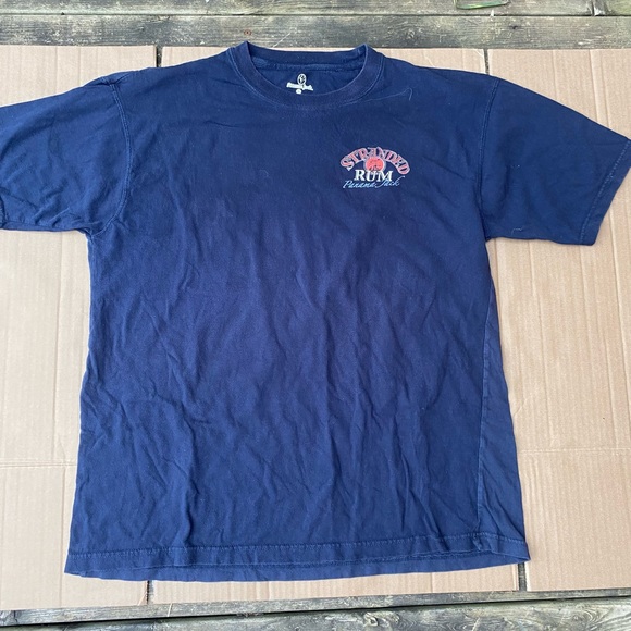 Vintage Stranded Rum T-shirt in dark blue - Picture 2 of 4